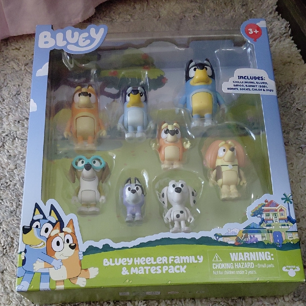 New BLUEY Figures